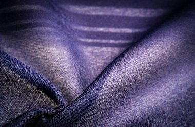 Arkaplan dokusu, dekoratif süs, çizgili ipek mavisi kumaş, tasarımınızı düzgün veya doğru boyutta yapmak için istenen parçaları ekleyerek.