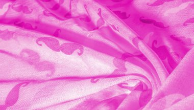 Doku Arkaplanı, Boyalı Çizgi Film Bıyıklı Pembe İpek Kumaş, İnek Bıyık Kremi, İnek Bıyığı Beyazı