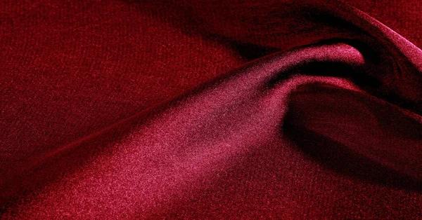 Sfondo Modello Texture Carta Parati Tessuto Seta Rossa Aggiungi Tocco — Foto Stock