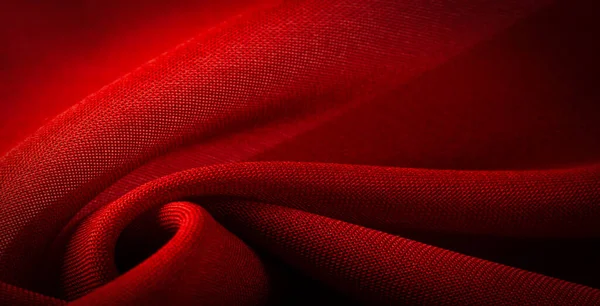 Tekstur Latar Belakang Pola Satin Merah Adalah Sebuah Tenun Yang — Stok Foto