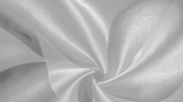 Textura Hermosa Seda Porcelana Crepé Blanco Creado Especialmente Para Estado —  Fotos de Stock