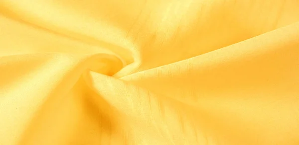 Φόντο Υφή Μοτίβο Μεταξωτό Κίτρινο Ύφασμα Από Τον Τέλιο Αυτό — Φωτογραφία Αρχείου