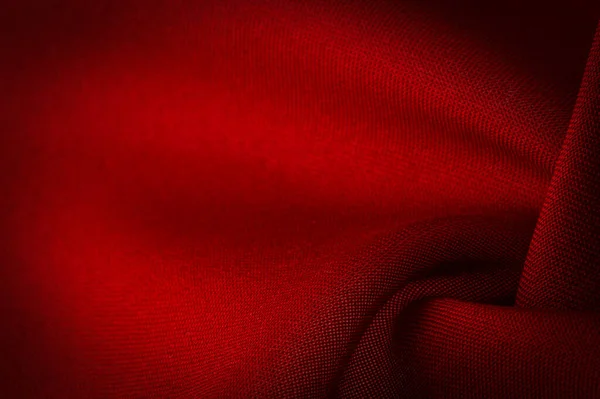 Textura Fundo Padrão Cetim Vermelho Uma Trama Que Geralmente Tem — Fotografia de Stock