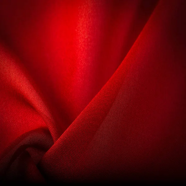 Textur Hintergrund Muster Roter Satin Ist Ein Gewebe Das Normalerweise — Stockfoto