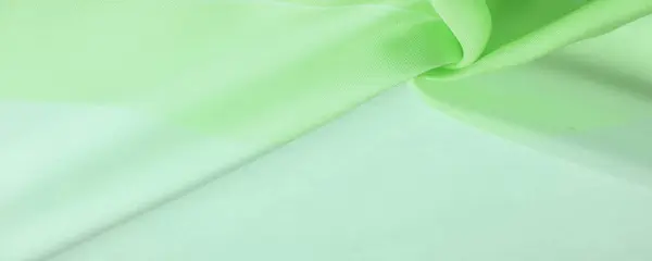 Textura Pozadí Vzor Pohlednice Hedvábná Tkanina Zelené Celadon Jetel Tóny — Stock fotografie