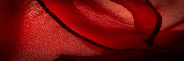 Текстура Фон Візерунок Червоний Атлас Плетіння Яке Зазвичай Має Глянсову — стокове фото