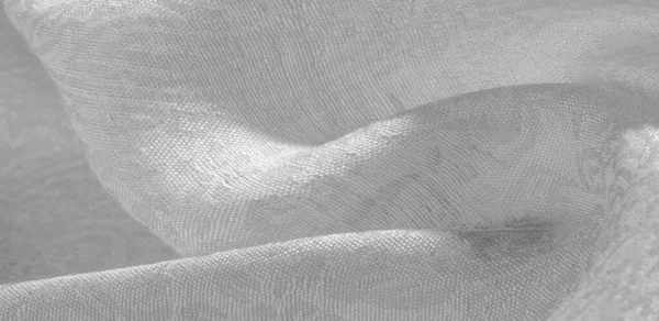Tekstura Tło Wzór Tkaniny Kwiatowy Ornament Biały Kolekcja Bawełnianego Nadruku — Zdjęcie stockowe