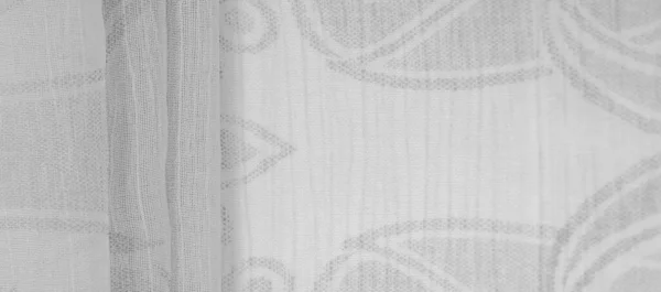 Textur Hintergrund Muster Empfindung Cambric Sehr Dünnes Transluzentes Weiches Mercerisiertes — Stockfoto