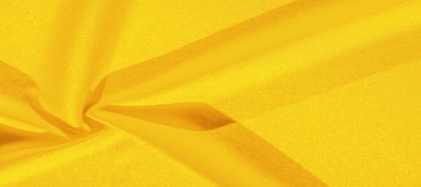 Texture Background Silk Fabric Yellow Woman Handkerchief Design Friendly Wallpaper — Stock Photo, Image