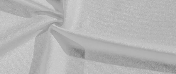 Textura Fondo Tela Seda Chal Femenino Blanco Diseño Papel Pintado — Foto de Stock