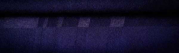 Textura Pozadí Dekorativní Ozdoba Hedvábně Modrá Tkanina Pruhy Lemování Aby — Stock fotografie