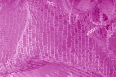 Doku arka plan, kırmızı tül bu nefis cömert pembe tül içinde eğlenceli yan göstermek sağlar. Kırmızı halı yerde Ince ve ışık parlamaya hazır bu bir spot yapmak için funky bir yoldur