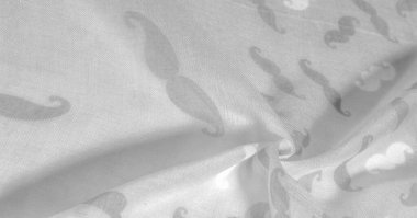 Kumaş arka plan, beyaz ipek kumaş boyalı bıyık, İnek Bıyığı kremi, İnek Bıyığı beyazı