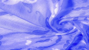 Doku Arka Plan, Boyalı Karikatür Bıyık lı Mavi İpek Kumaş, Geekly Bıyık Kremi, Geekly Bıyık Beyaz