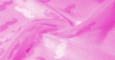 Doku Arkaplanı, Boyalı Çizgi Film Bıyıklı Pembe İpek Kumaş, İnek Bıyık Kremi, İnek Bıyığı Beyazı