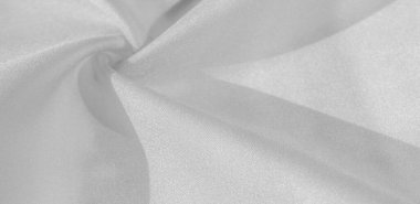 doku, arka plan, desen, beyaz renk ipek kumaş. Bu ipek inanılmaz derecede zarif. Bu yapılan projeler uzun bir süre sürecek ve hala oldukça iyi durumda olacak.