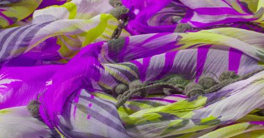 doku arkaplan deseni. Renkli dantelli ipek kumaş. Sarı mavi ve gri-mavi gözlükler. Dizaynınız, aksanınız, duvar kağıtlarınız, posterleriniz ve kartpostallarınız için mükemmel. Olasılıkların sonsuz.