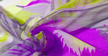 doku arkaplan deseni. Renkli dantelli ipek kumaş. Sarı mavi ve gri-mavi gözlükler. Dizaynınız, aksanınız, duvar kağıtlarınız, posterleriniz ve kartpostallarınız için mükemmel. Olasılıkların sonsuz.