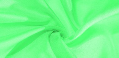 Doku, arka plan, desen, yeşil renk ipek kumaş. Bu ipek inanılmaz derecede zarif. Bu yapılan projeler uzun bir süre sürecek ve hala oldukça iyi durumda olacak.