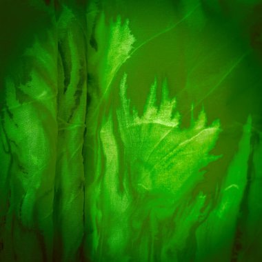 doku, arkaplan, desen, soyut baskılı yeşil ipek kumaş, zemin, bağlam, düşkün, folyo, alan