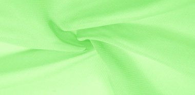 doku arkaplan deseni. İnce bir mat parıltısı olan yeşil ipek kumaş. Dizaynınız, aksanınız, duvar kağıtlarınız, posterleriniz ve kartpostallarınız için mükemmel..