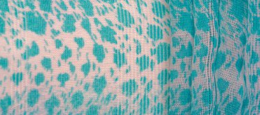 Doku, arkaplan, desen, yeşil beyaz ipek kumaş tekstil. Özellikleri dokuma malzemesinden farklıdır çünkü tasarımda daha esnek ve basittir..