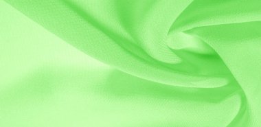 doku arkaplan deseni. İnce bir mat parıltısı olan yeşil ipek kumaş. Dizaynınız, aksanınız, duvar kağıtlarınız, posterleriniz ve kartpostallarınız için mükemmel..