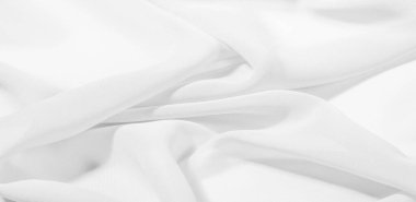 doku arkaplan deseni. İnce bir mat parıltısı olan beyaz ipek kumaş. Dizaynınız, aksanınız, duvar kağıtlarınız, posterleriniz ve kartpostallarınız için mükemmel..