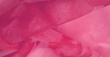 Desensel arkaplan, süs, arkaplan, kırmızı (ahududu) ipek kumaş, soyut desen, bu kumaşın tasarımı sorunlarınızı çözmenize yardımcı olacaktır.