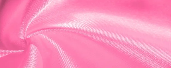 Tekstur Billede Smuk Silke Pink Crepe Porcelæn Skabt Specielt Til - Stock-foto