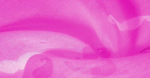 Sfondo Texture Tessuto Seta Rosa Con Baffi Dei Cartoni Animati — Foto Stock