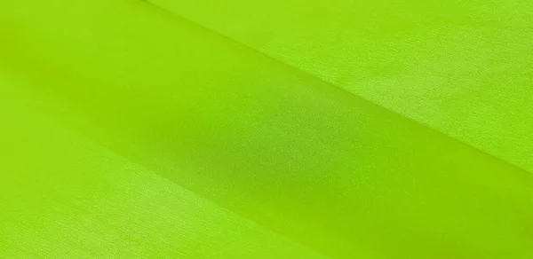 Background Texture Silk Fabric Natural Green Salad Scarf Beautiful Nylon — Stock Photo, Image
