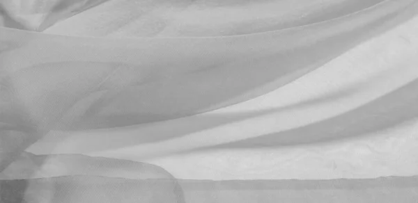 Patrón Textura Tela Seda Blanca También Perfecto Para Diseño Ropa — Foto de Stock