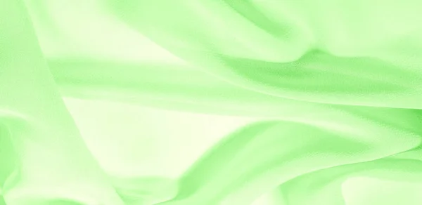 Textura Padrão Fundo Tecido Seda Verde Com Brilho Fosco Sutil — Fotografia de Stock