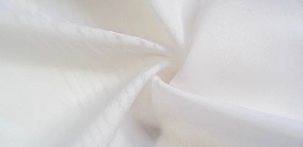 Υφή Μεταξωτό Λευκό Ύφασμα Από Τον Τέλιο Αυτό Οργάντζα Έχει — Φωτογραφία Αρχείου