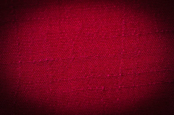 Текстура Фона Орнамент Декора Шелковая Плотная Ткань Красного Цента Можете — стоковое фото