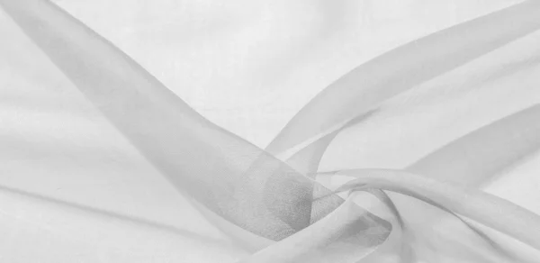 Текстура Белой Шелковой Ткани Идеально Подходит Вашего Дизайна Одежды Плакатов — стоковое фото