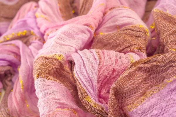 Фон Фактурного Узора Цвет Фон Шелк Большие Полоски Розового Каймона — стоковое фото