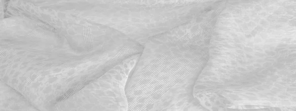 白色真丝面料均为纺织品 它的性能不同于织造材料 因为它更灵活 更容易设计 — 图库照片
