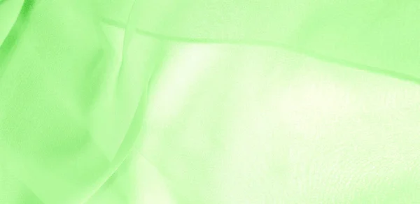 Textura Padrão Fundo Tecido Seda Verde Com Brilho Fosco Sutil — Fotografia de Stock