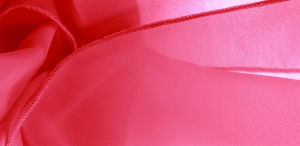 Textura Patrón Fondo Tejido Seda Roja Con Brillo Mate Sutil —  Fotos de Stock