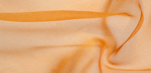 Textur Bakgrund Mönster Brown Silk Detta Utsökta Dupioni Silke Tyg — Stockfoto