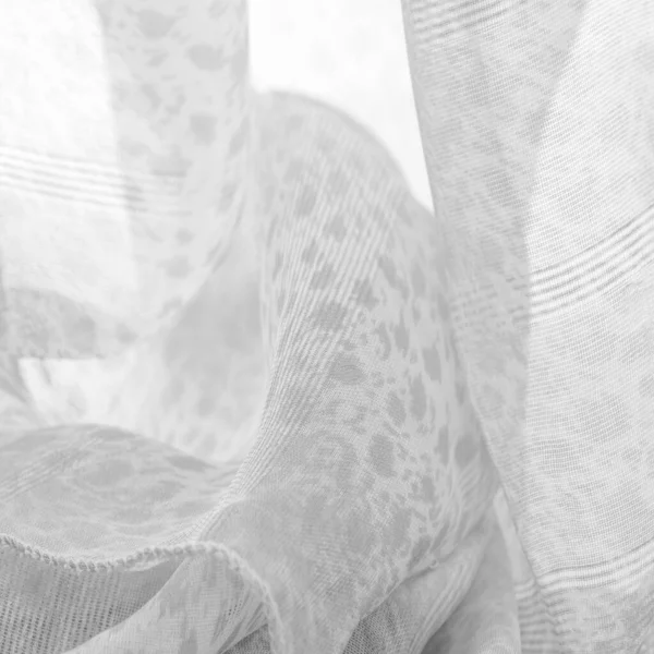 Textuur Achtergrond Patroon Witte Zijde Stof Textiel Eigenschappen Verschillen Van — Stockfoto