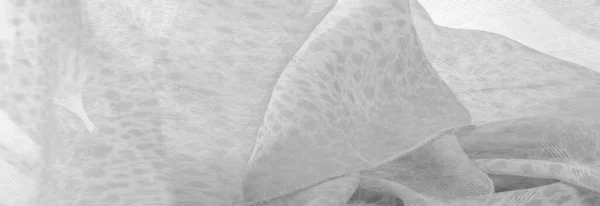 Doku Arkaplan Desen Beyaz Ipek Kumaş Tekstil Özellikleri Daha Esnek — Stok fotoğraf