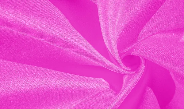 Texture Background Pattern Silk Pink Fabric Crepe Satin Back Excellent — Stock Photo, Image
