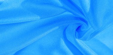 Doku, arkaplan, desen, mavi ipekten kumaş. Bu ipek inanılmaz derecede zarif. Bundan elde edilen projeler uzun süre devam edecek ve hala oldukça iyi durumda olacak..