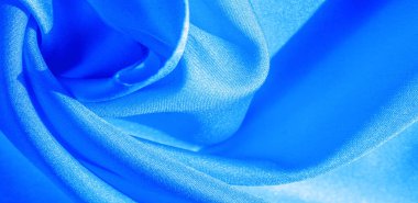 Doku, arkaplan, desen, mavi ipekten kumaş. Bu ipek inanılmaz derecede zarif. Bundan elde edilen projeler uzun süre devam edecek ve hala oldukça iyi durumda olacak..