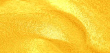 Arkaplan desenli kumaş çiçek süsü sarısı. Bu pamuk baskısı koleksiyonu parlak renkler ve şirin temalarla ayırt edilir. Herhangi bir proje, tasarım ve çevrimiçi dekor ögeleri için ideal.