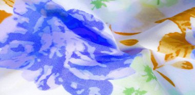 Doku desenli pamuk kumaş. Beyaz arka planda güller. Tasarımları, projeleri, duvar kağıtlarını işlemek için çok kullanışlı ve ideal. Bu kumaşla projeleriniz en iyisi olacak.