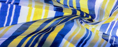 Arkaplan dokusu. çok renkli çizgili ipek kumaş. Meksika renklendirme teması soyut çizgili parlak çizgili desen